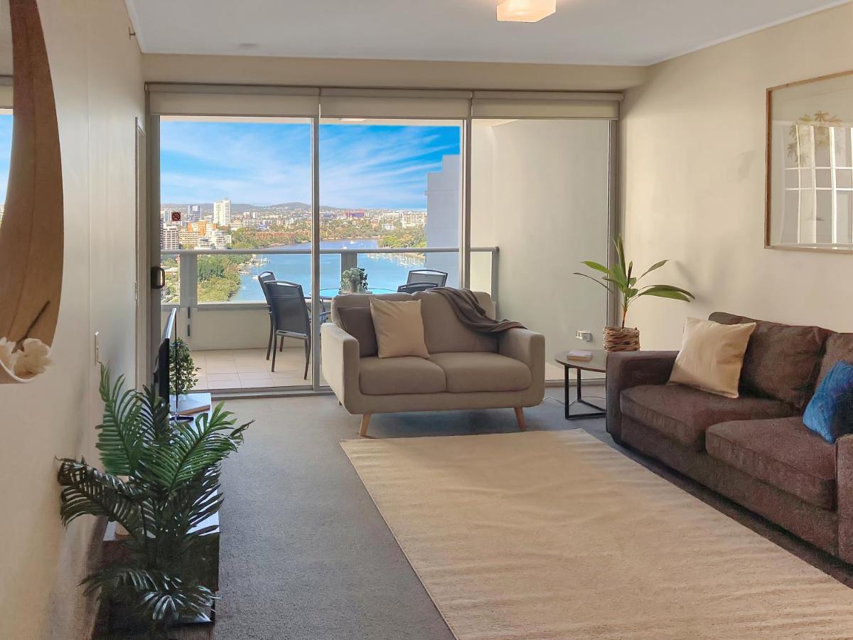 Amazing River View - 3 Bedroom Apartment - Brisbane Cbd - Netflix - Fast Wifi - Carpark Exterior foto